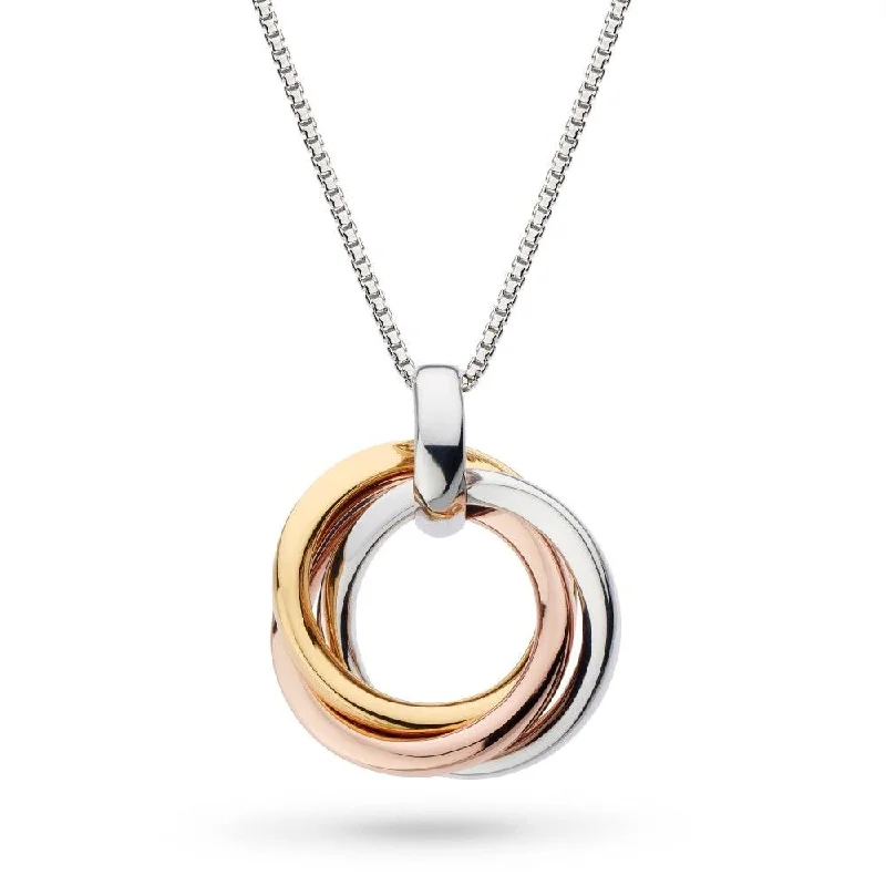 Stylish Pendant Chains-Kit Heath Bevel Cirque Trilogy Necklace