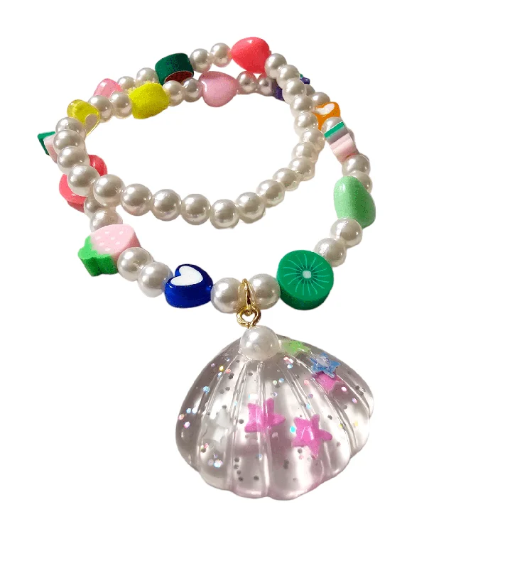 Fashionable Pendant Necklaces-You're Good At Beach Pearl Necklace