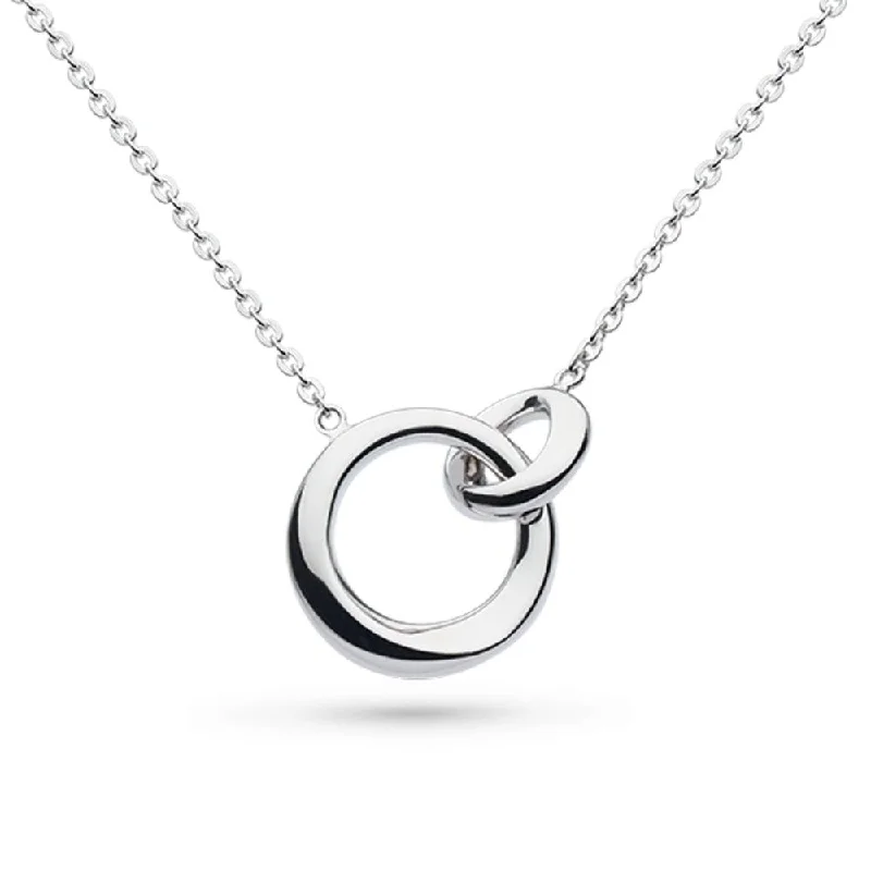 Designer Silver Necklaces-Kit Heath Bevel Cirque Necklace