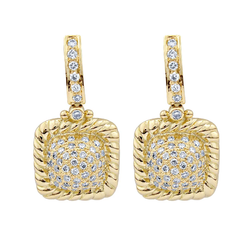 Eye-Catching Earrings-Earrings - Diamond (2004A)