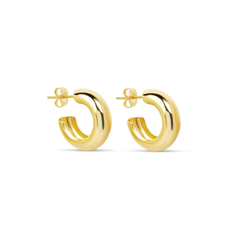 Lightweight Earrings for Women-The Mini Hailey Hoops