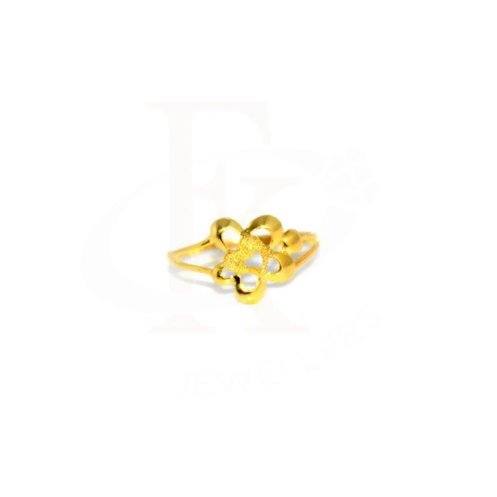 Modern Wedding Ring Sets-Gold Ring 18KT - FKJRN1316