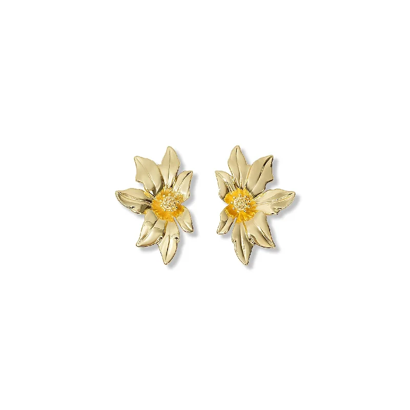 Unique Silver Earrings-THE DAISY EARRING STUDS