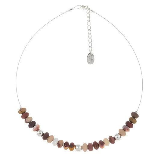 Elegant Dainty Necklaces-Carrie Elspeth Mookaite Pebbles Links Necklace