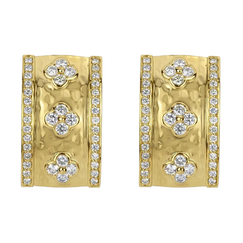 Custom Made Earrings-Earrings - Diamond (2287F)