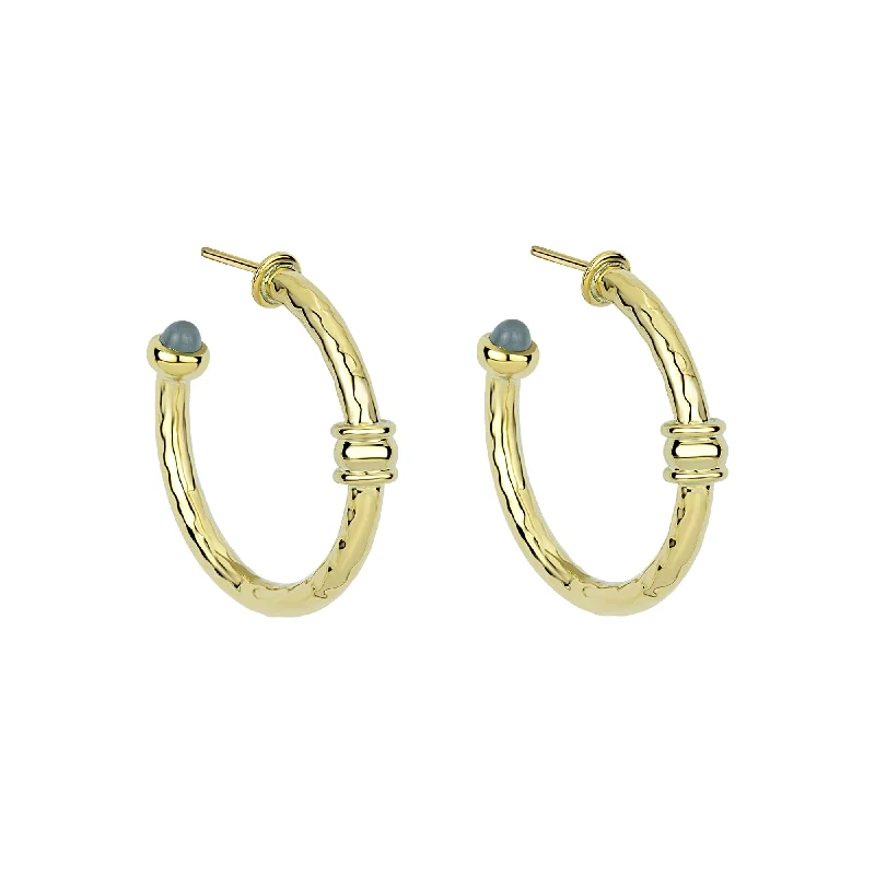 Fashion Earrings for Teens-Earrings - Aquamarine