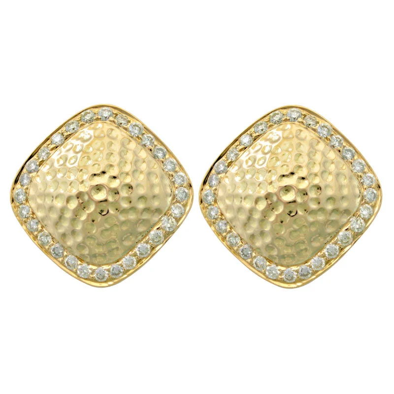 Classic Drop Earrings-Earrings-Diamond