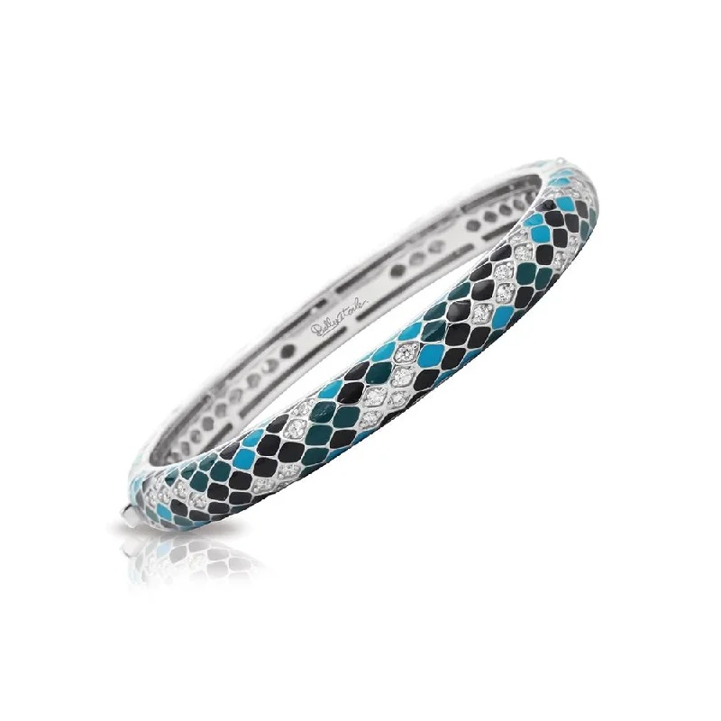 Unique Wedding Bangle Sets-Snakeskin Constellations Bangle