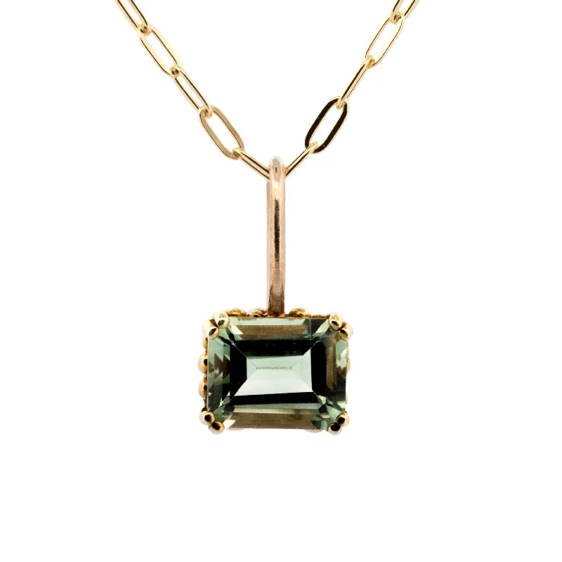 Sparkling Gemstone Necklaces-Dainty London Gold Gisele Necklace