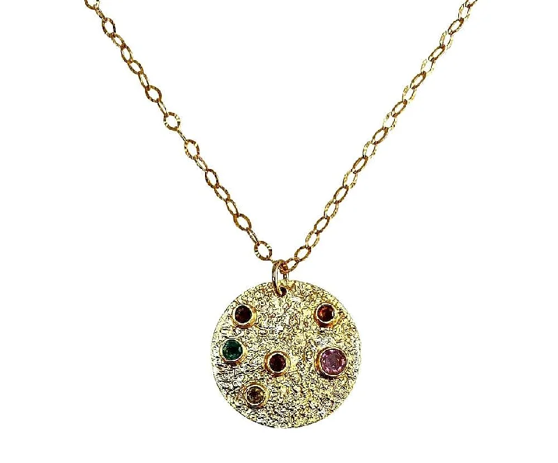 Trendy Heart Necklaces-Yaron Morhaim Tourmaline Necklace