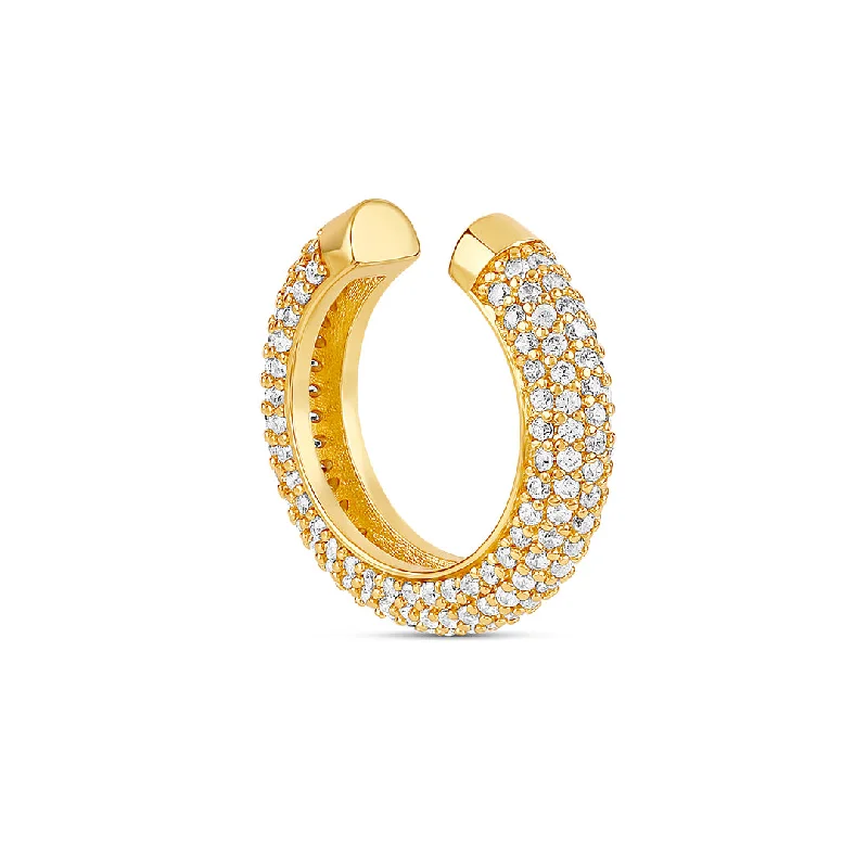 Fashion Earrings for Teens-The Pave Cuff