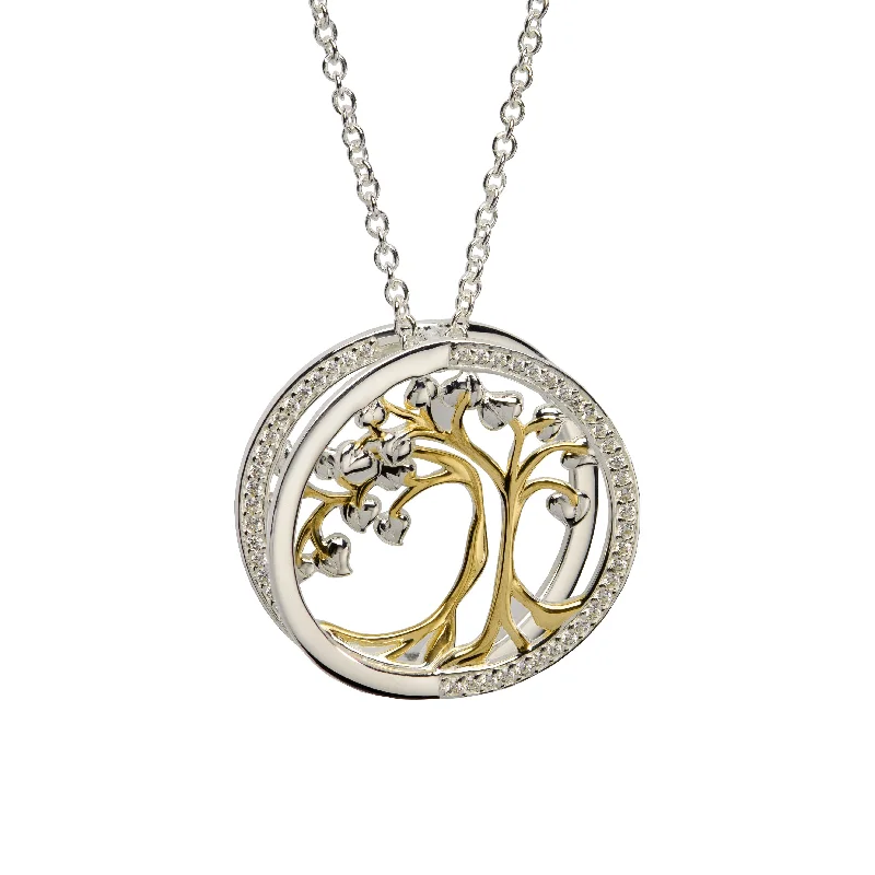 Beautiful Vintage Necklaces-Unique & Co 18ct Gold Tree Necklace