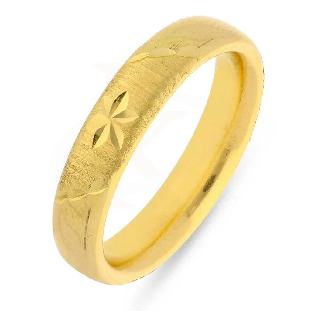 High-End Wedding Bands-Gold Wedding Rings 18KT - FKJRN1305