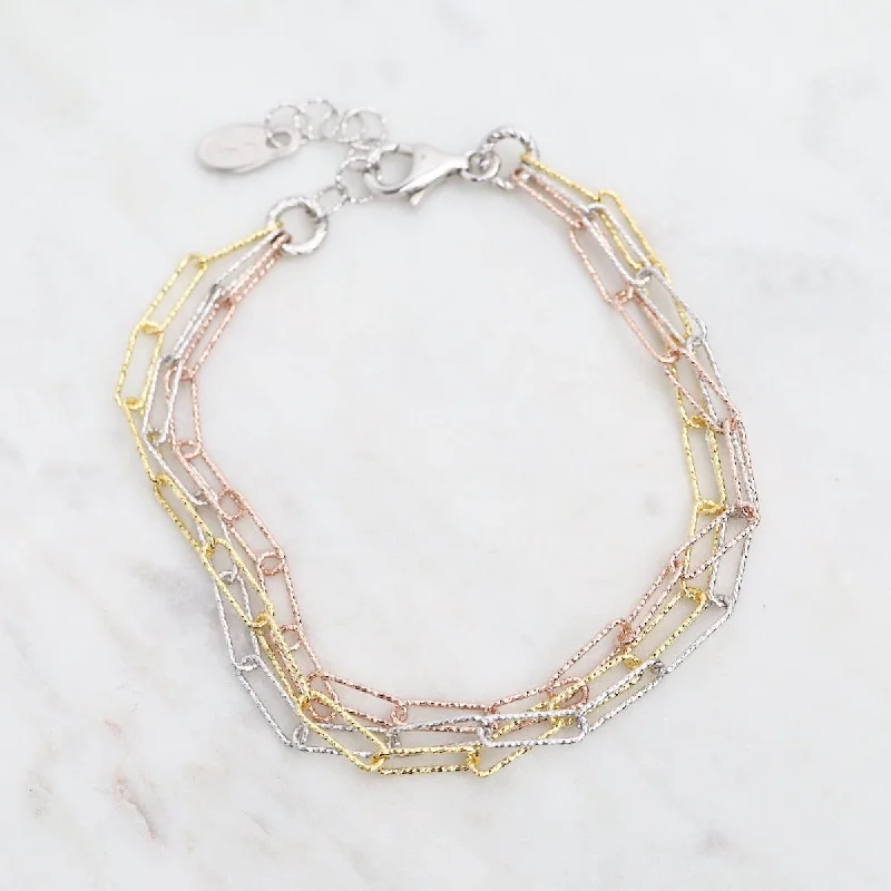 Stylish Chain Bracelets-Urban Rectangle Bracelet