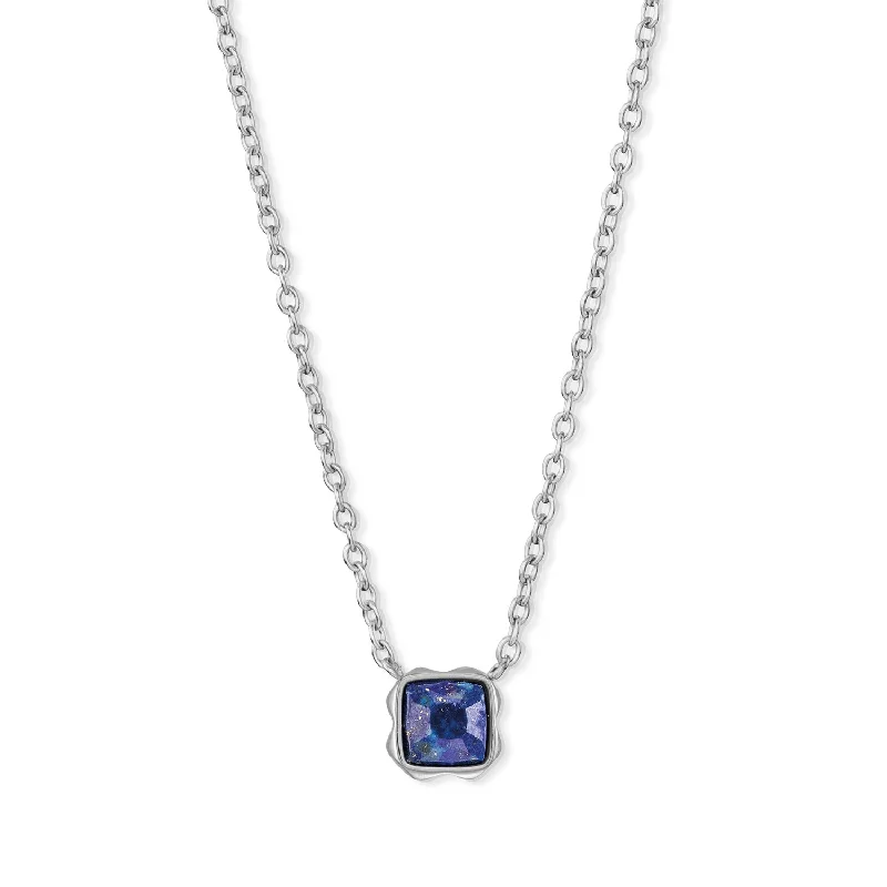 Stylish Pendant Necklaces-Coeur De Lion September Birthstone Lapis Lazuli Necklace