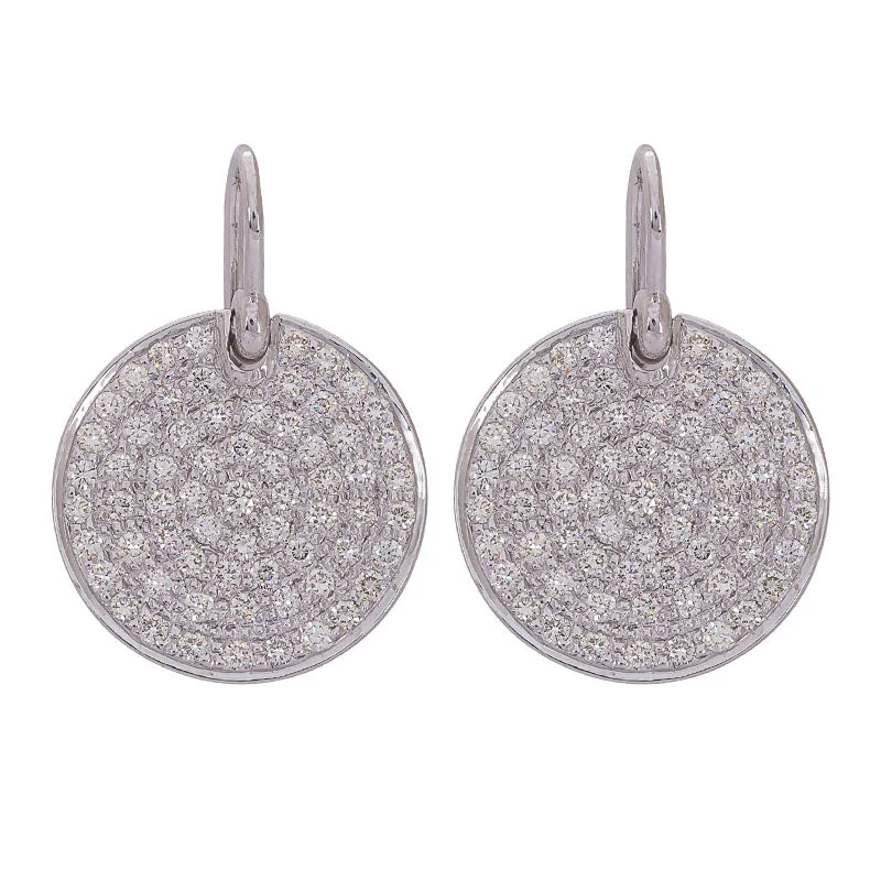 Bohemian Style Earrings-EARRINGS- DIAMOND IN SILVER