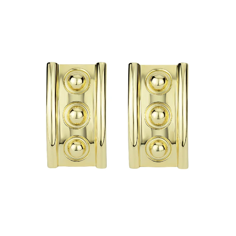 Luxury Silver Earrings-Earrings - Gold