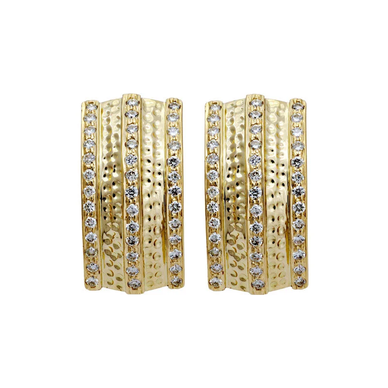 Vintage Style Earrings-Earrings-Diamond