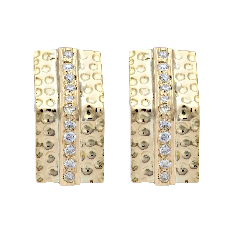 Luxury Silver Earrings-Earrings - Diamond (2076G)