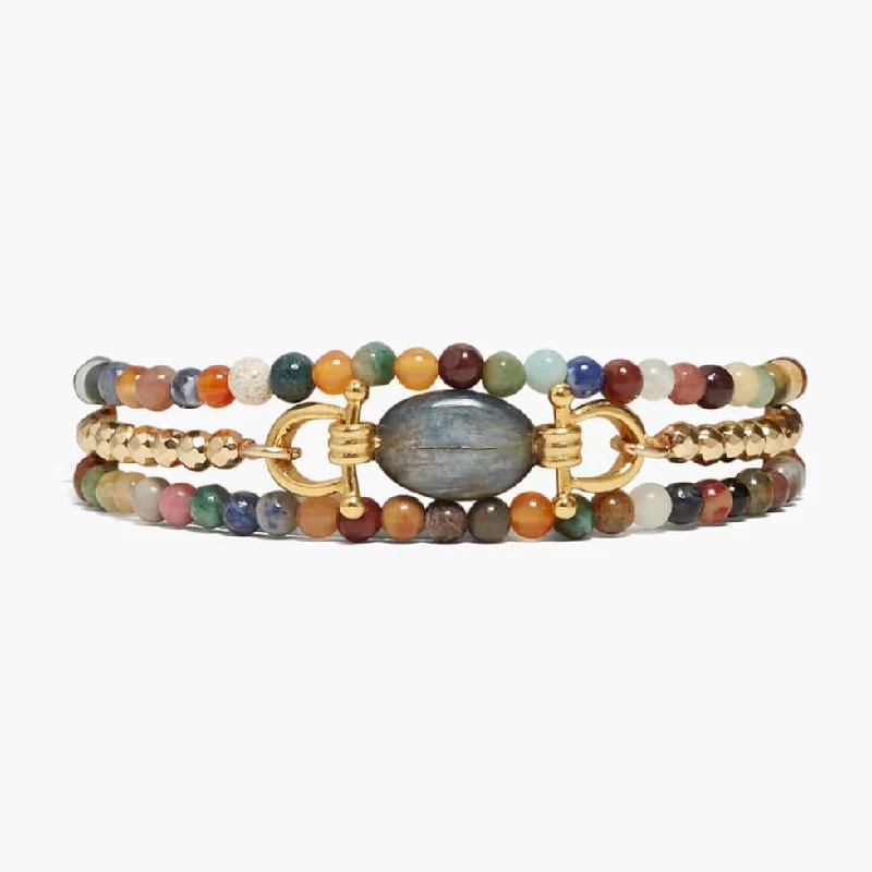 Stunning Diamond Bracelets-CHEVAL NAKED WRAP BRACELET MULTI