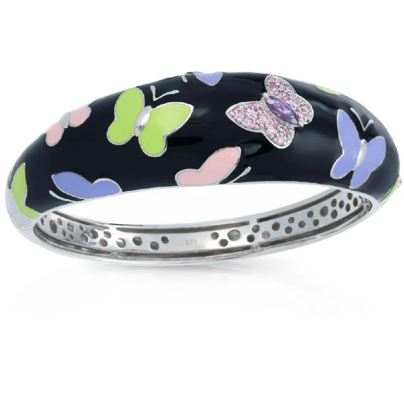 Trendy Bangles for Bridesmaids-Papillon Bangle